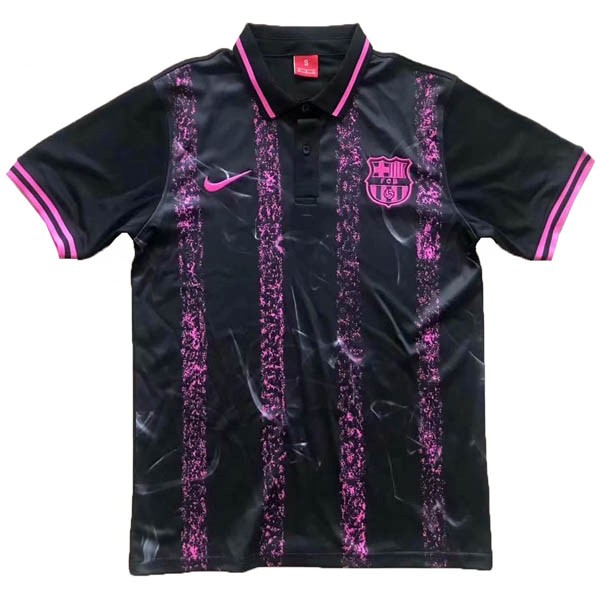 Polo Barcelona 2019 2020 Negro Rosa